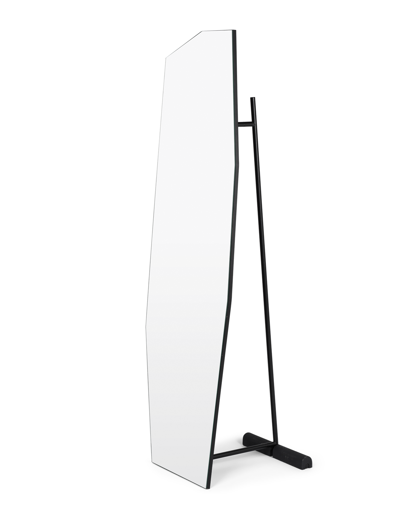 SHARD FREE STANDING Standspiegel schwarzer Rahmen