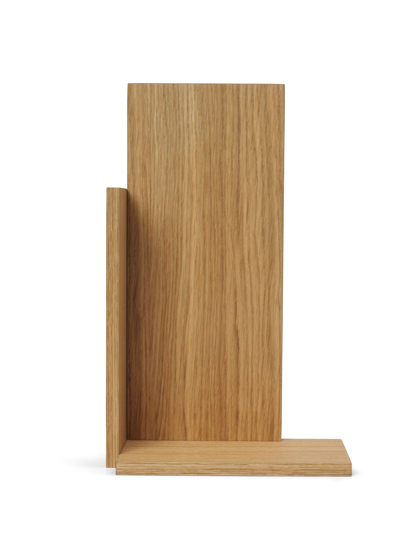 STAGGER TALL hanging shelf, oiled oak plywood