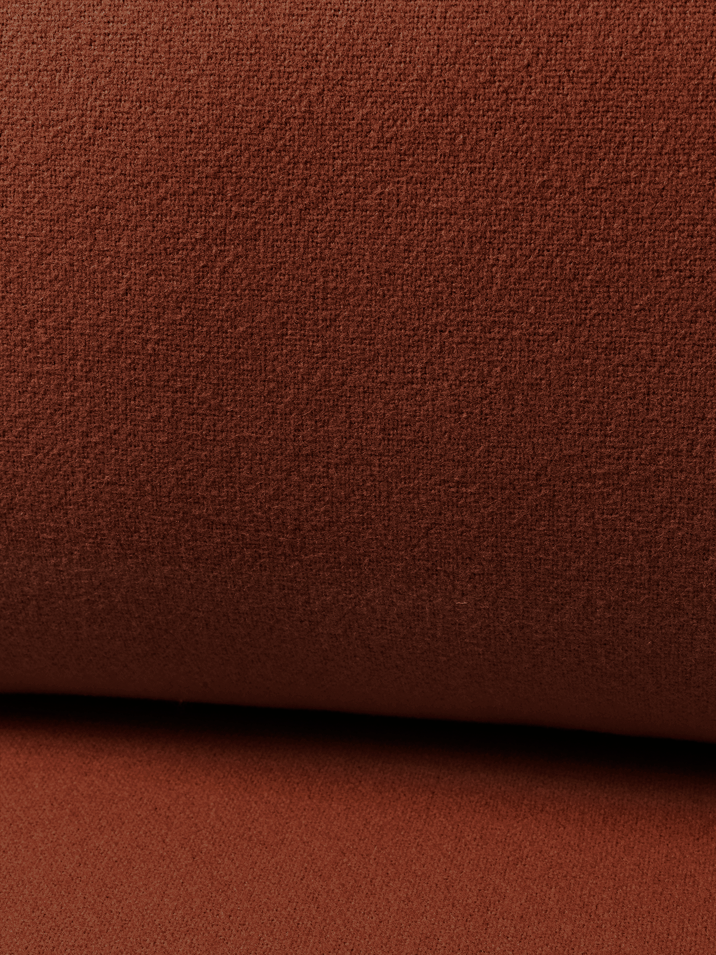 Dase modular sofa - the middle element rusty brown tonus