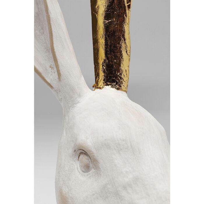 Figurka dekoracyjna BUNNY biały ze złotem Kare Design Eye on Design