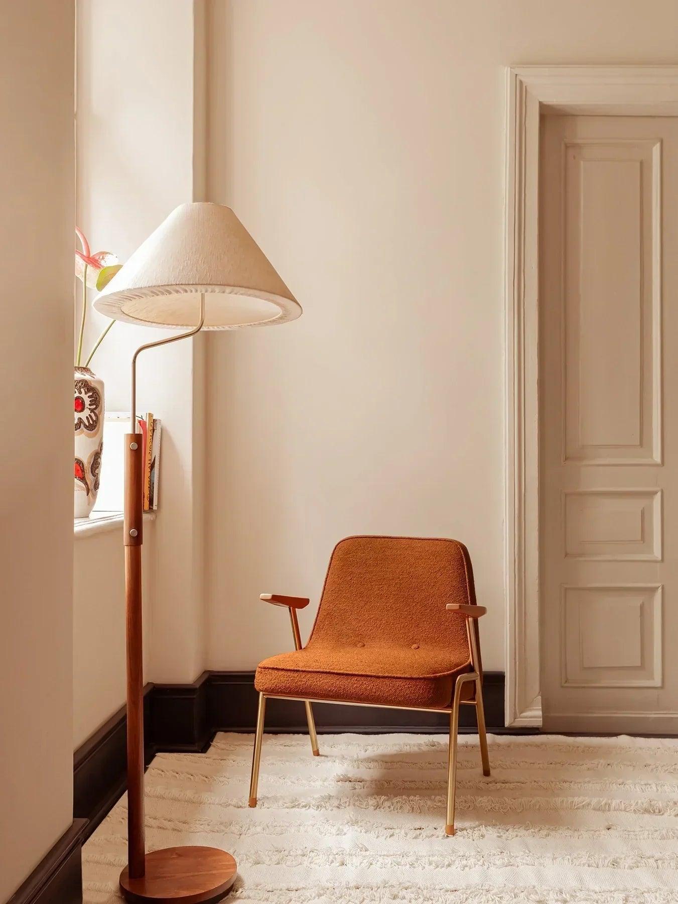 Fotel 366 METAL beżowy w tkaninie Coco Creme 366 concept Eye on Design