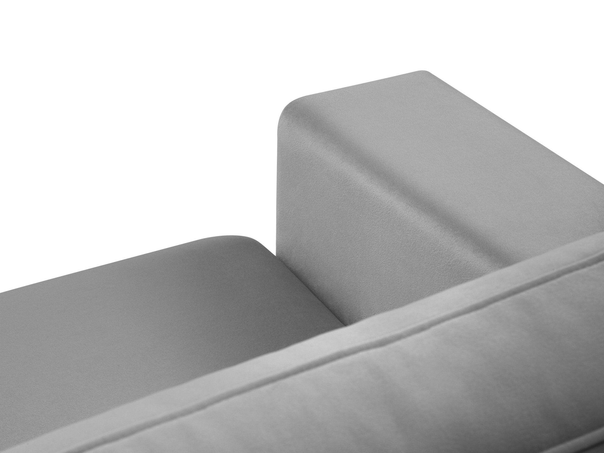 Fotel aksamitny HEBE szary Mazzini Sofas Eye on Design