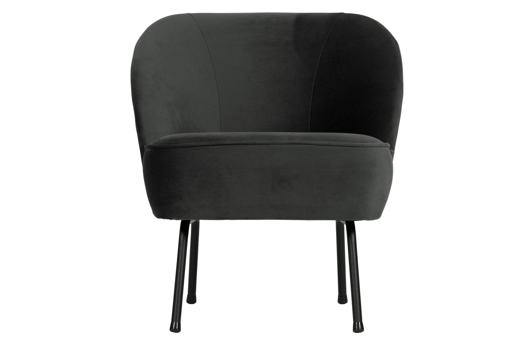 Fotel aksamitny VOGUE czarny Be Pure Eye on Design