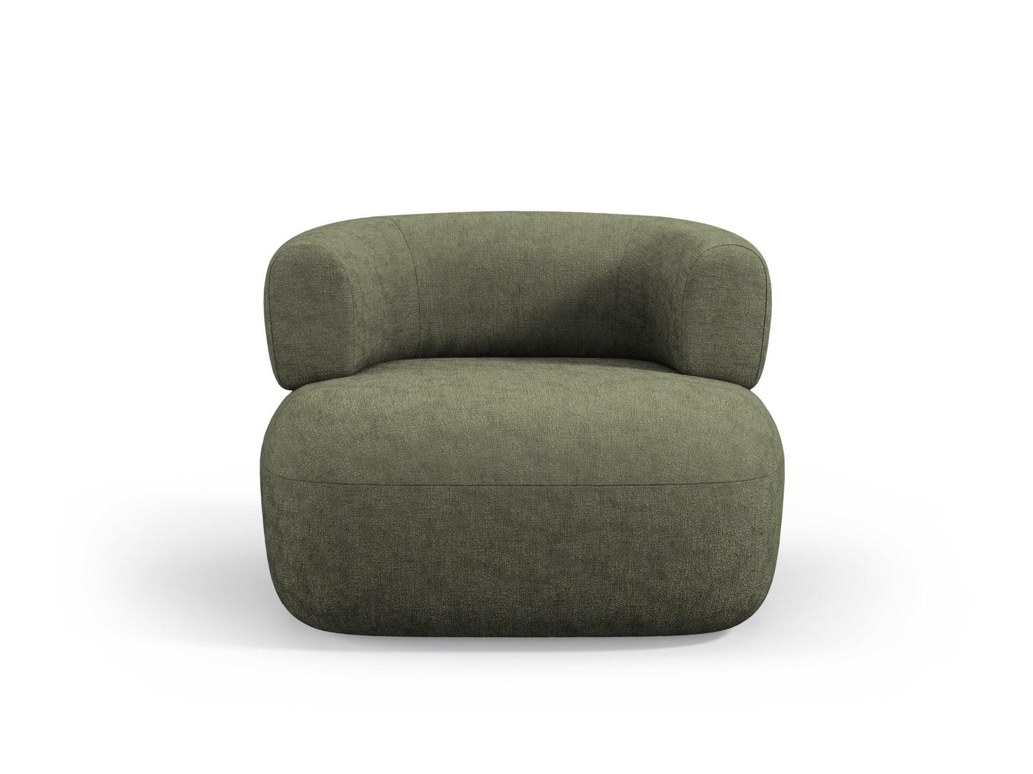 Fotel ALDRIN zielony szenil Windsor & Co Eye on Design