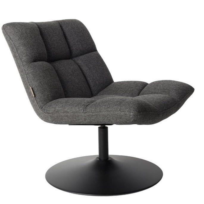 Fotel BAR ciemnoszary Dutchbone Eye on Design