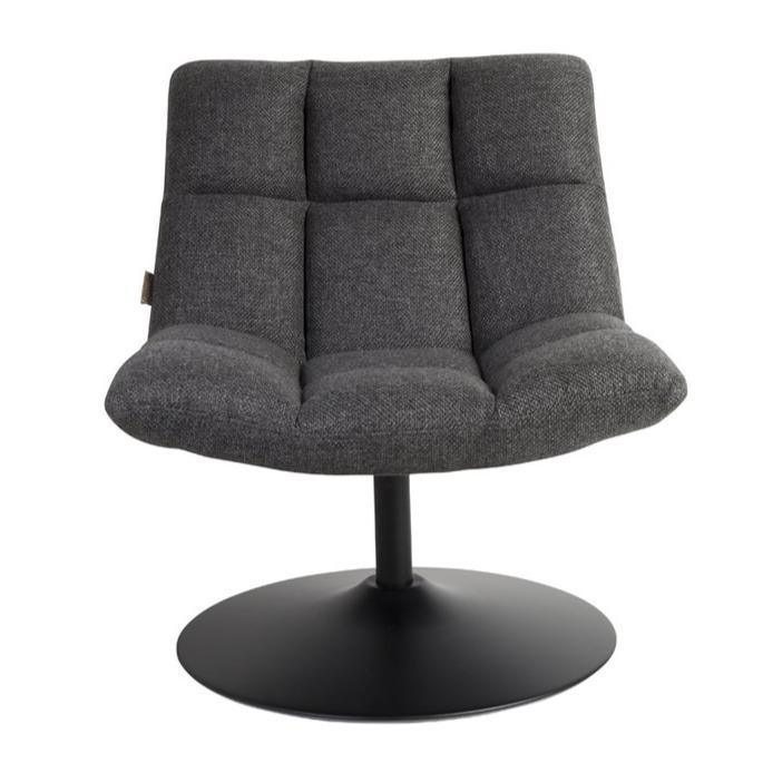 Fotel BAR ciemnoszary Dutchbone Eye on Design