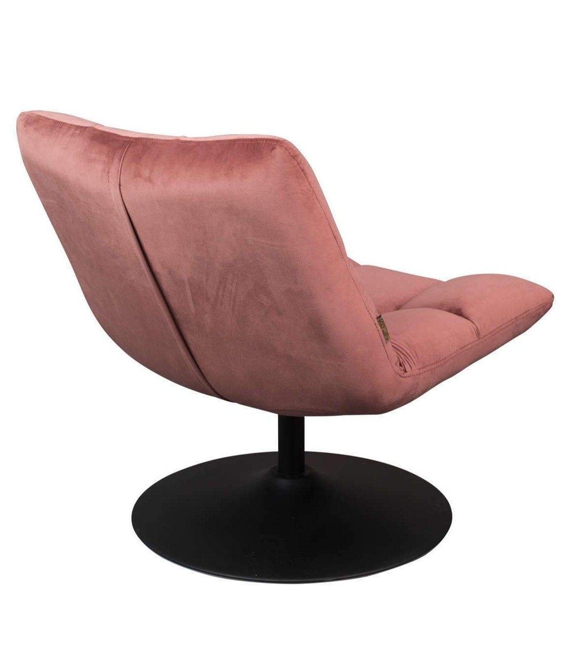 Fotel BAR różowy Dutchbone Eye on Design