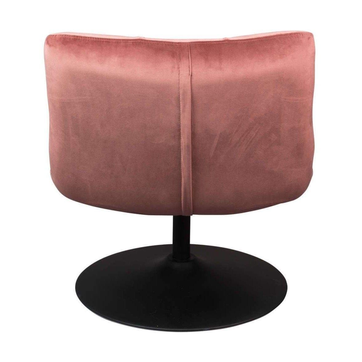 Fotel BAR różowy Dutchbone Eye on Design