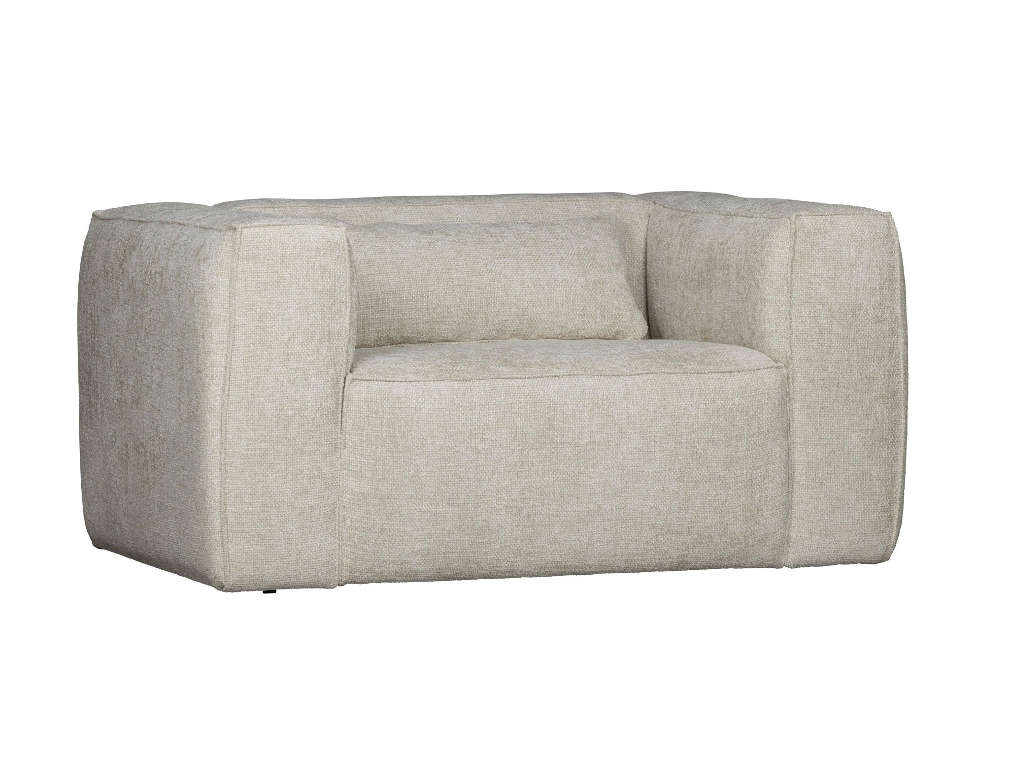Fotel BEAN jasnobeżowy melanż Woood Exclusive Eye on Design