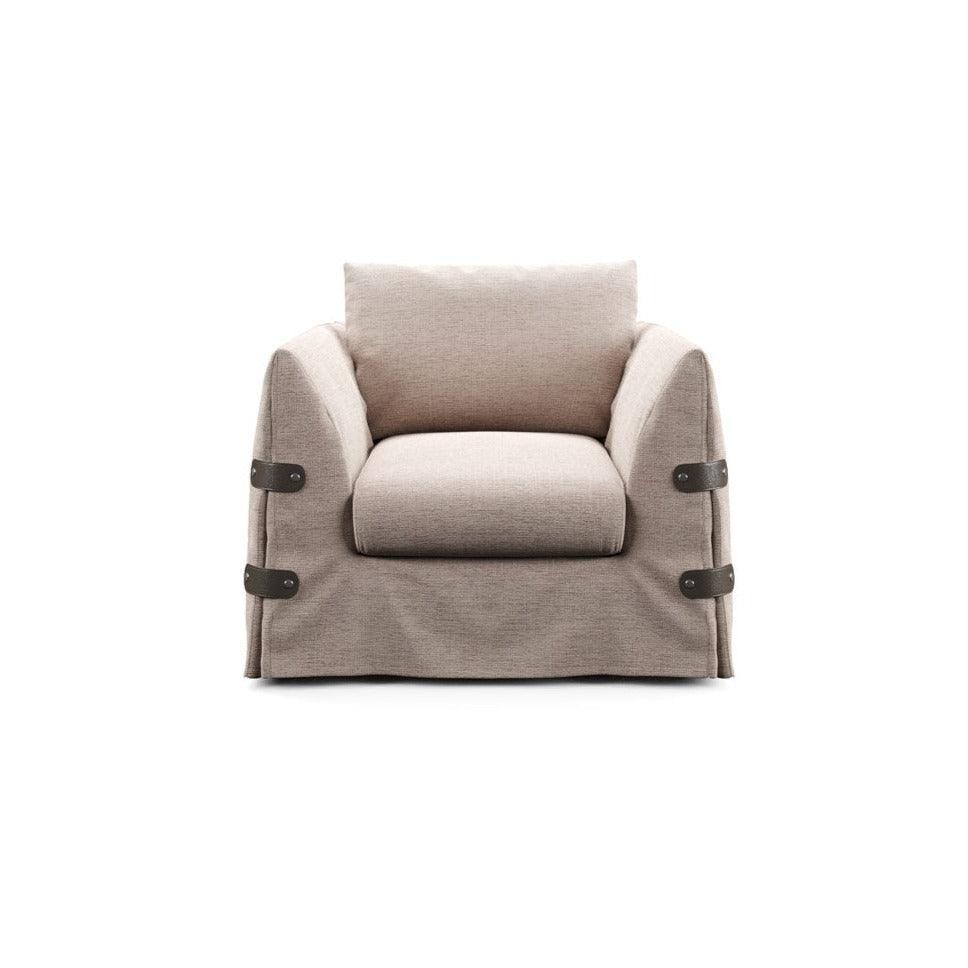 Fotel BOTTON UP beżowy Liu Jo Living Eye on Design