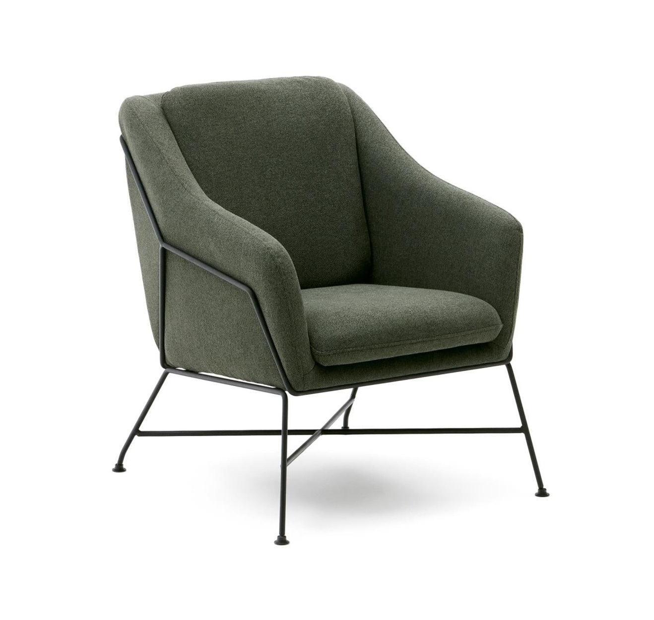 Fotel BRIDA zielony La Forma Eye on Design