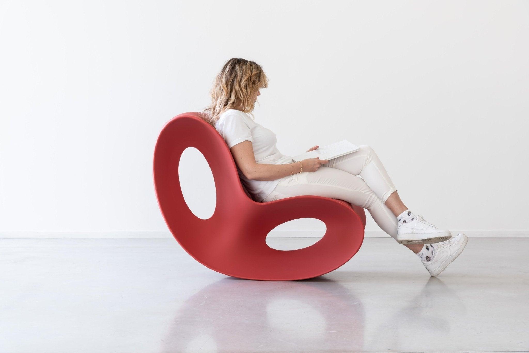Fotel bujany VOIDO pomarańczowy Magis Eye on Design