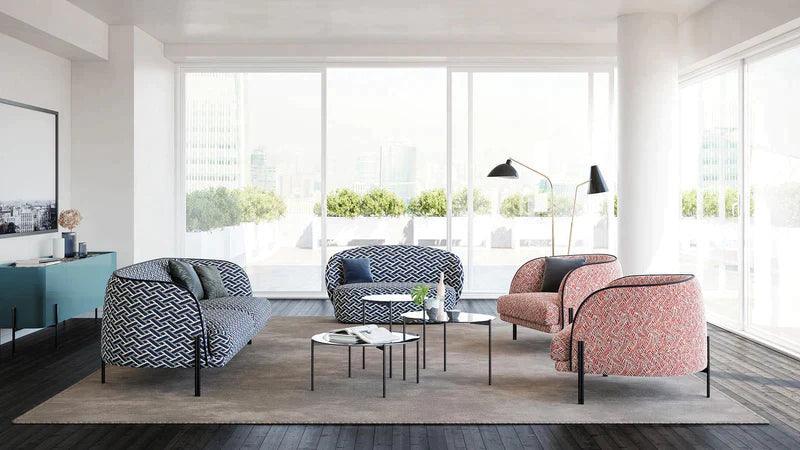 Fotel CAILLOU niebieski Liu Jo Living Eye on Design