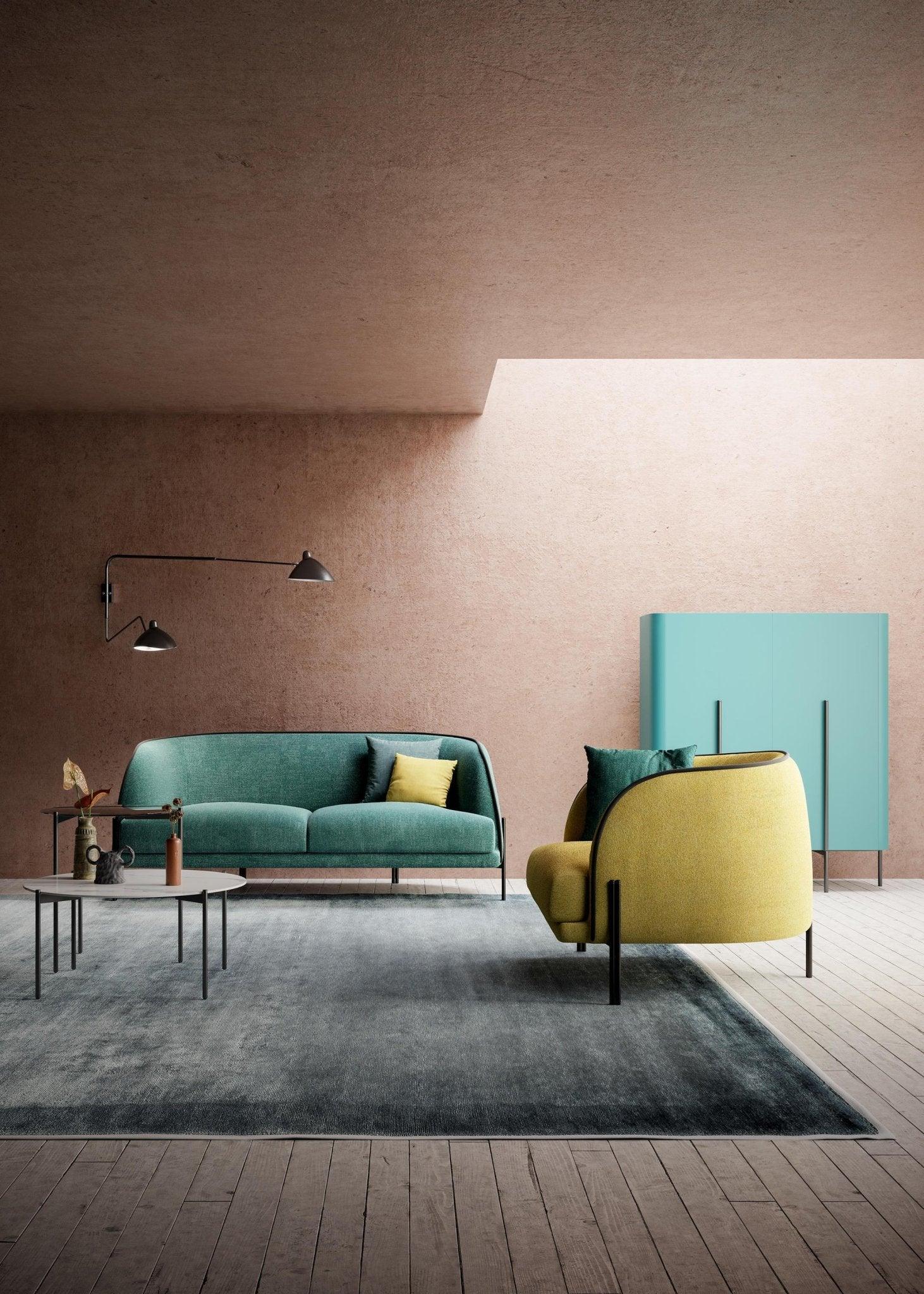 Fotel CAILLOU niebieski Liu Jo Living Eye on Design