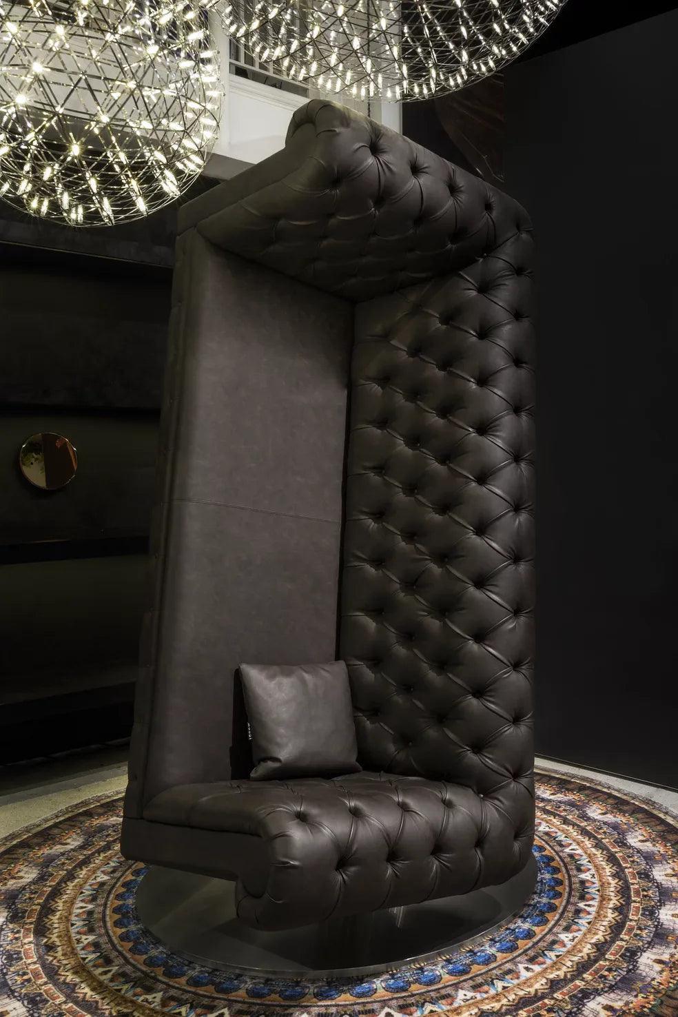 Fotel CHARLESTON czarny Moooi Eye on Design