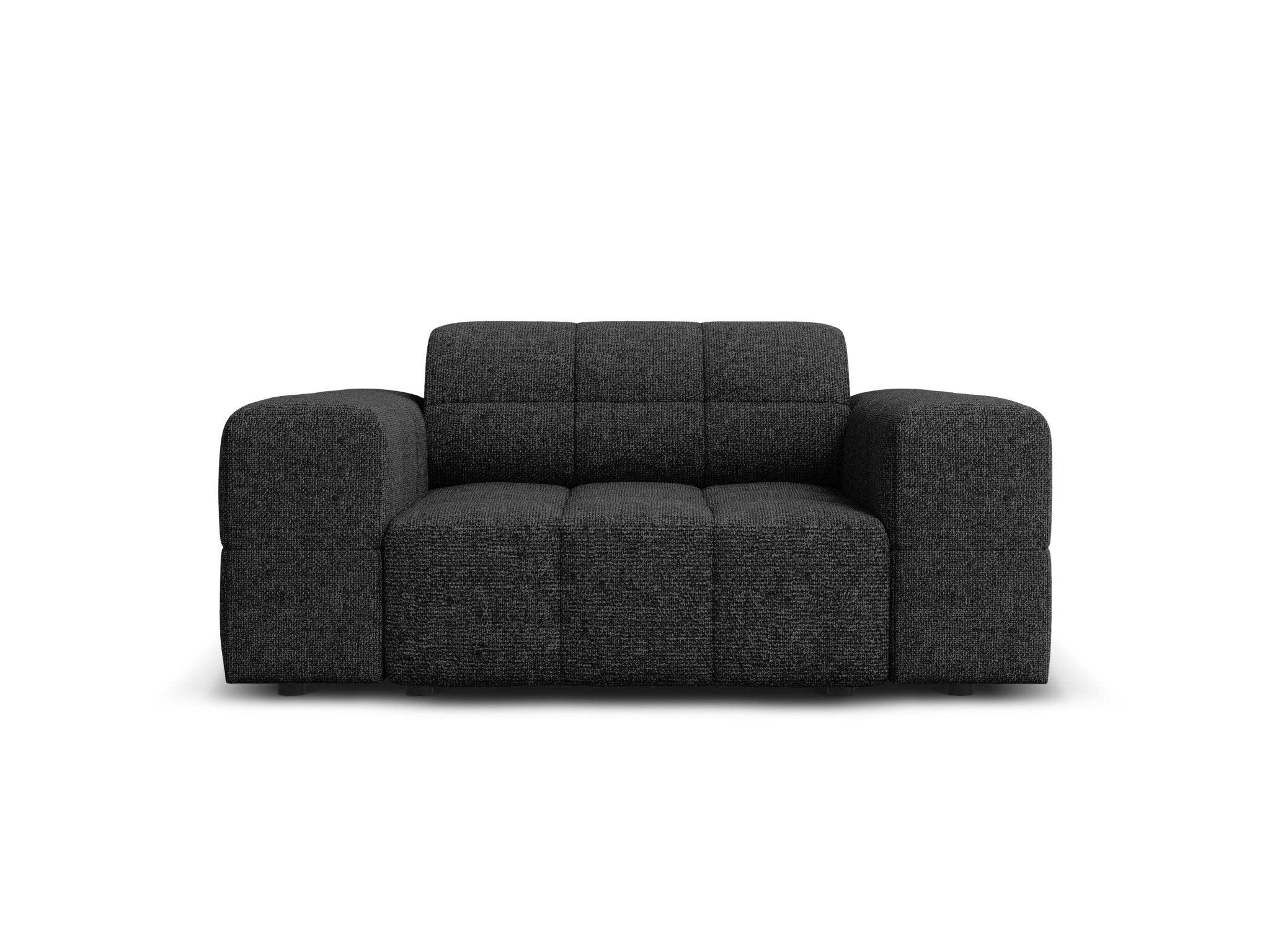 Fotel CHICAGO czarny szenil Cosmopolitan Design Eye on Design