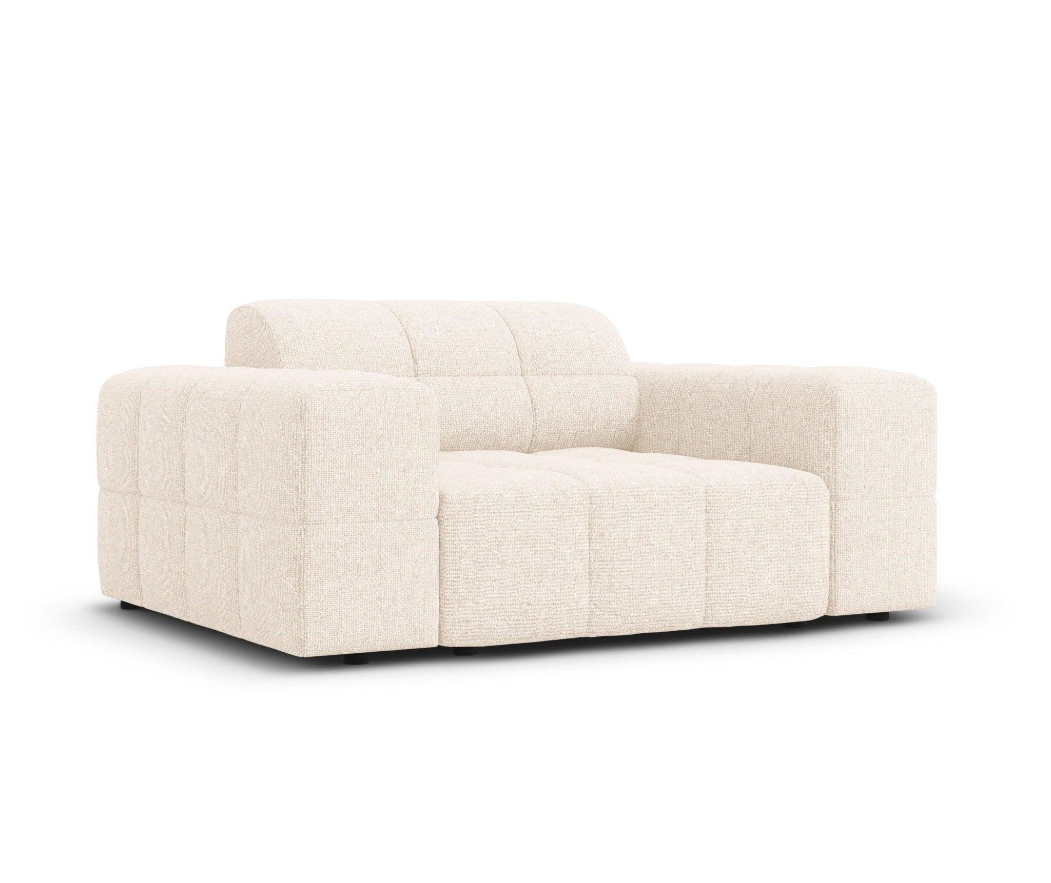 Fotel CHICAGO jasnobeżowy szenil Cosmopolitan Design Eye on Design