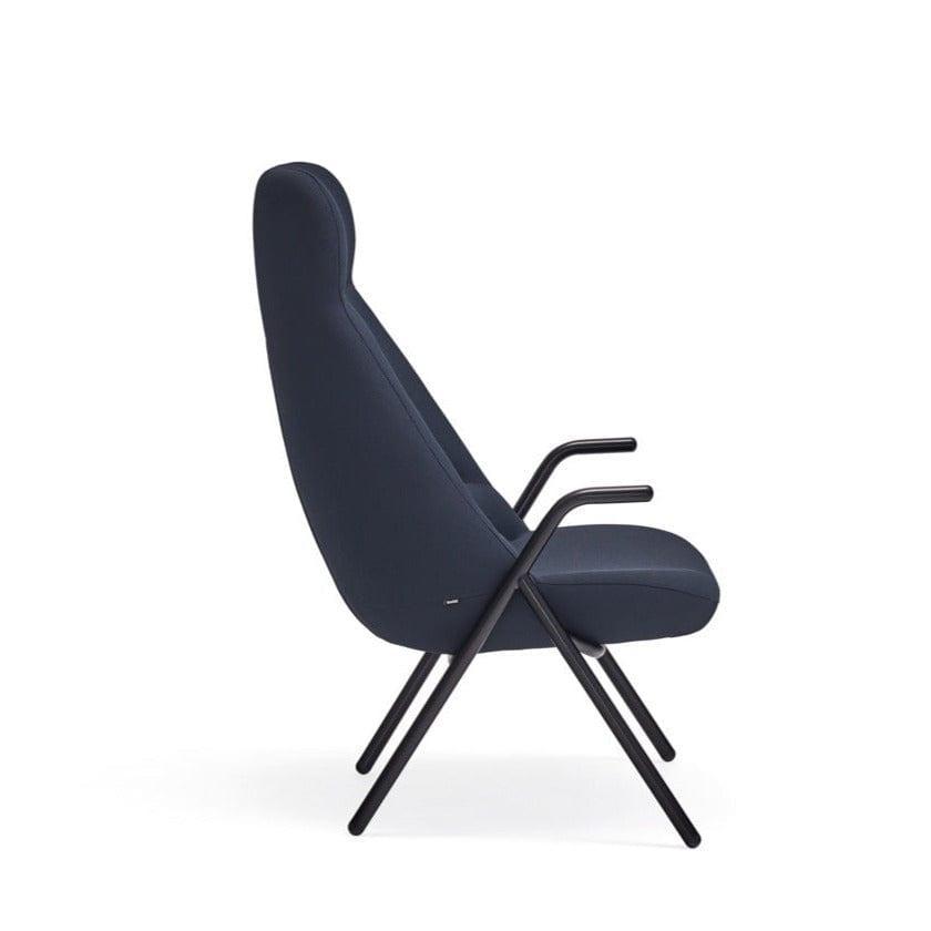 Fotel DINS wysoki ciemnoniebieski Teulat Eye on Design