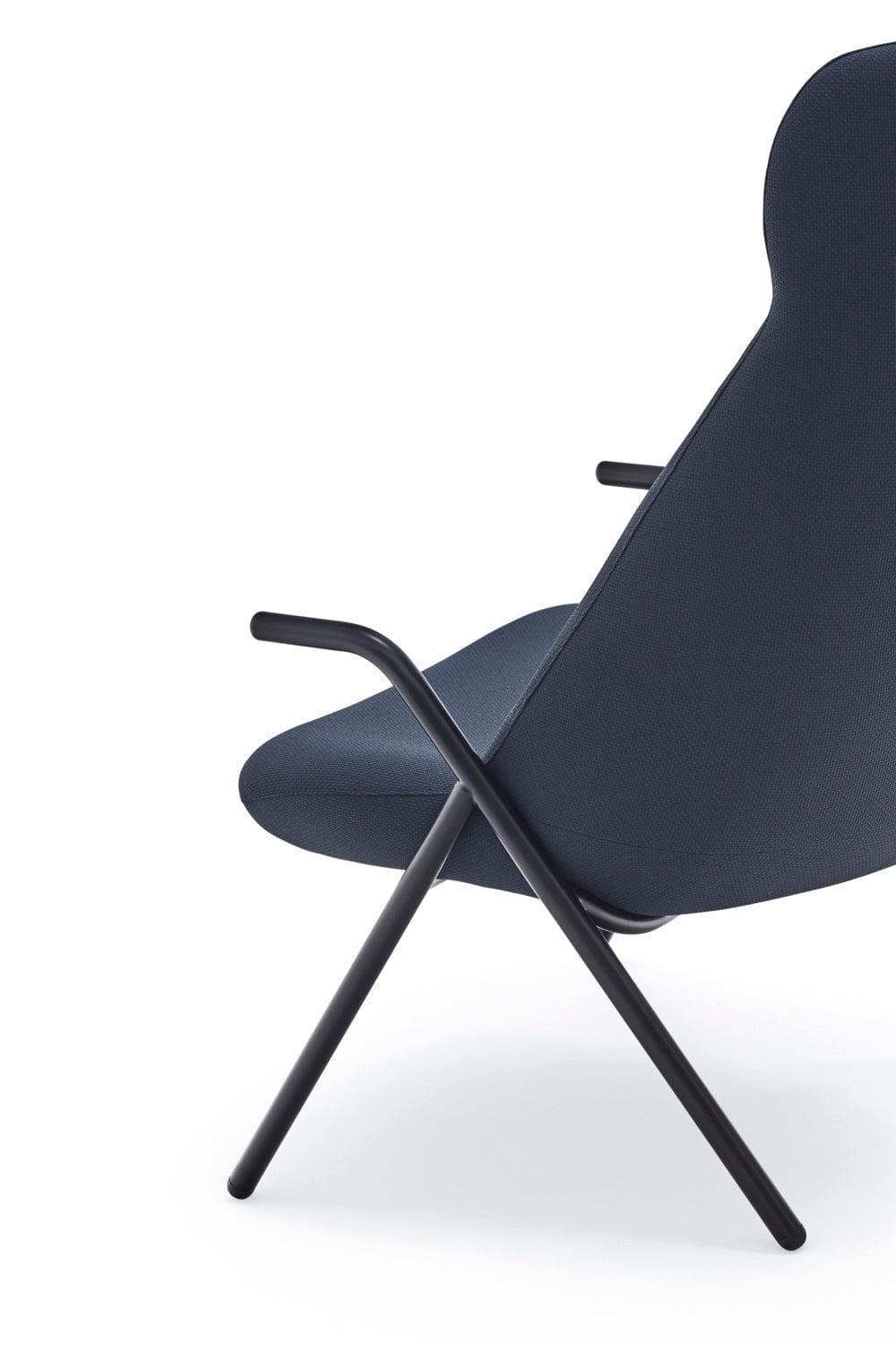 Fotel DINS wysoki ciemnoniebieski Teulat Eye on Design