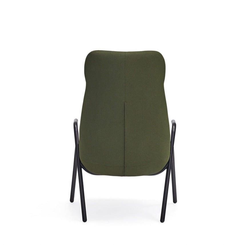 Fotel DINS wysoki ciemnozielony Teulat Eye on Design