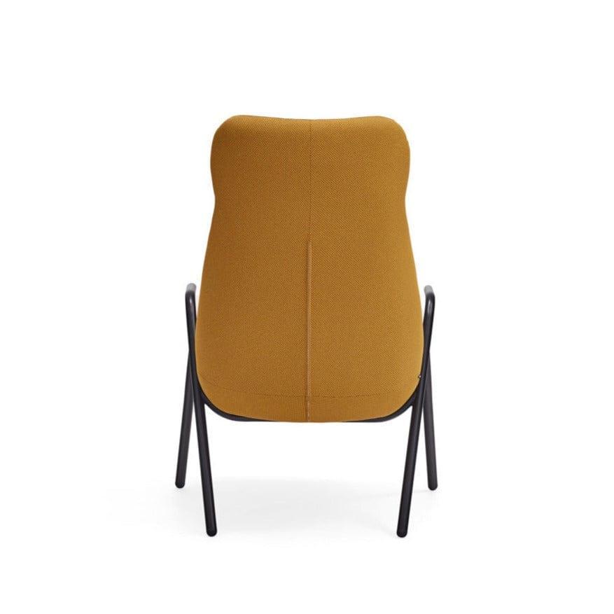 Fotel DINS wysoki musztardowy Teulat Eye on Design