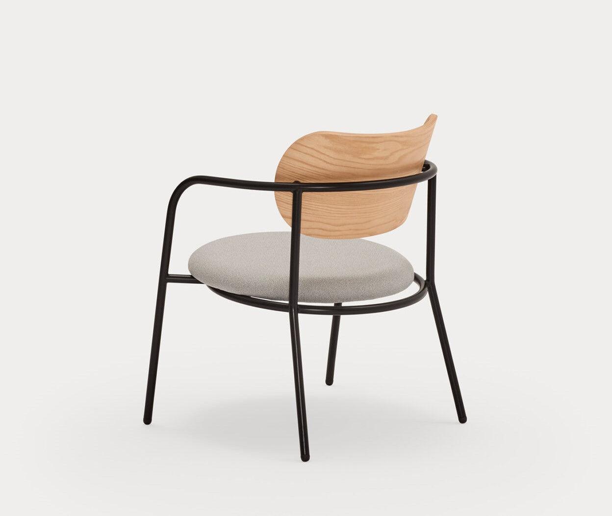 Fotel ECLIPSE dębowy Teulat Eye on Design