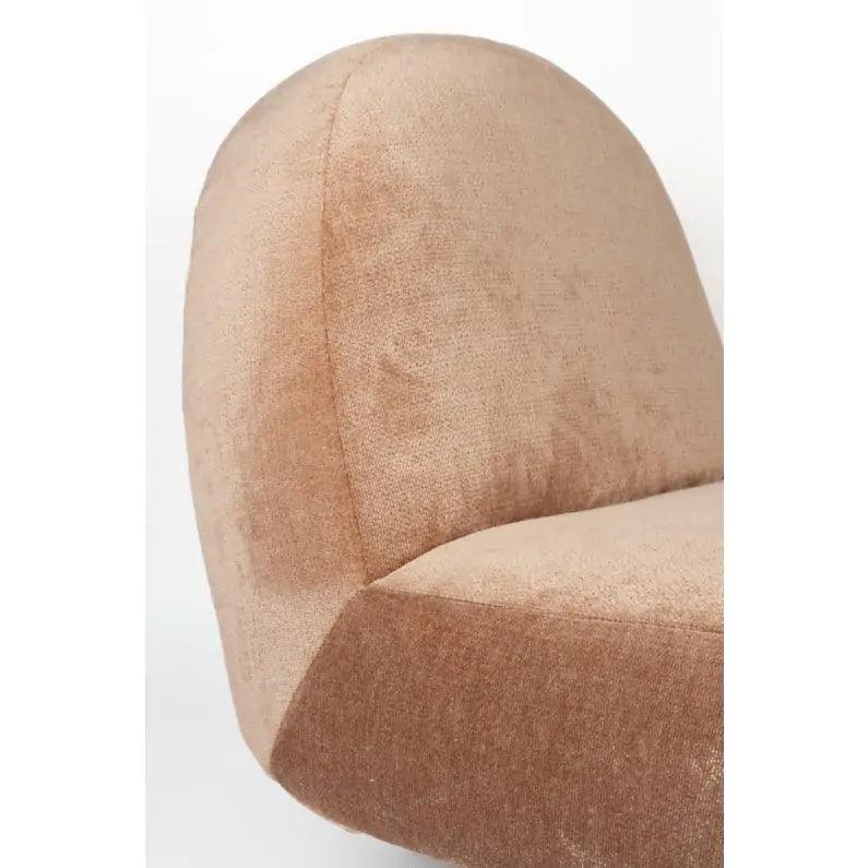 Eden Lounge Chair Salmon Zuiver Eye on Design