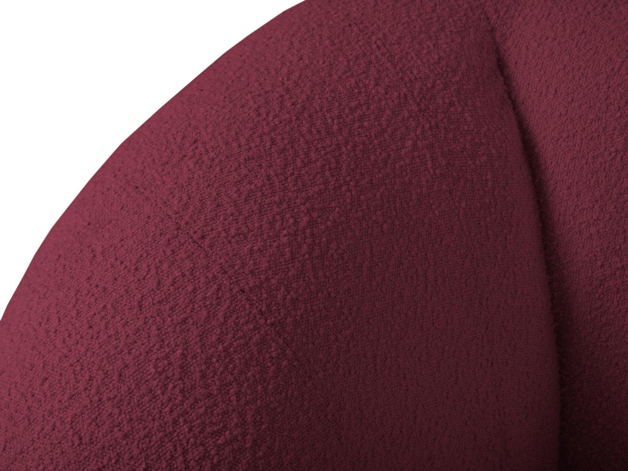 Fotel ESSEN bordowy boucle Cosmopolitan Design Eye on Design