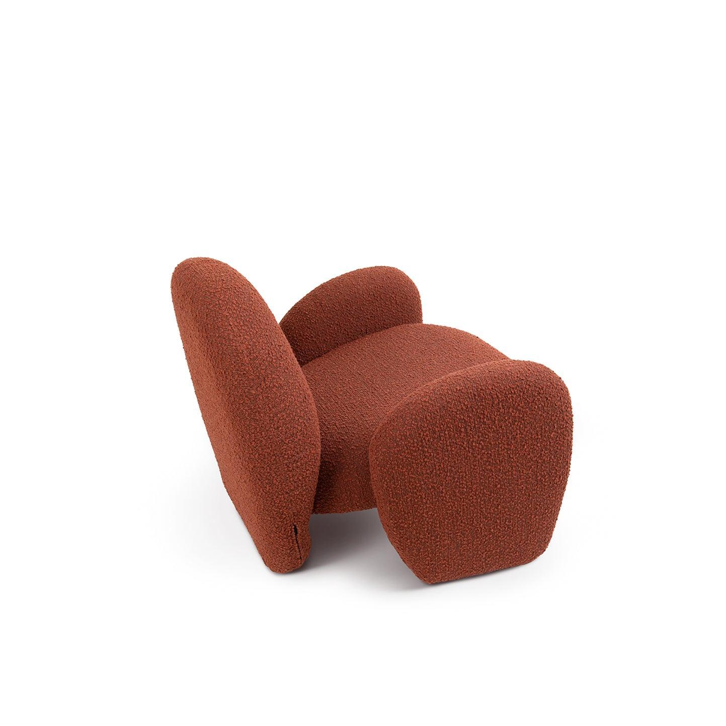 Fotel FULU boucle Nobonobo Eye on Design