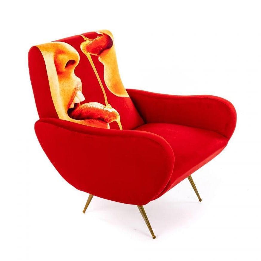 Fotel HONEY czerwony Seletti Eye on Design
