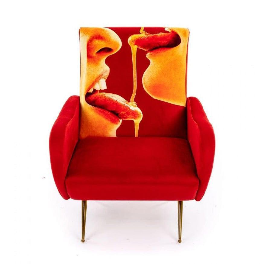 Fotel HONEY czerwony Seletti Eye on Design