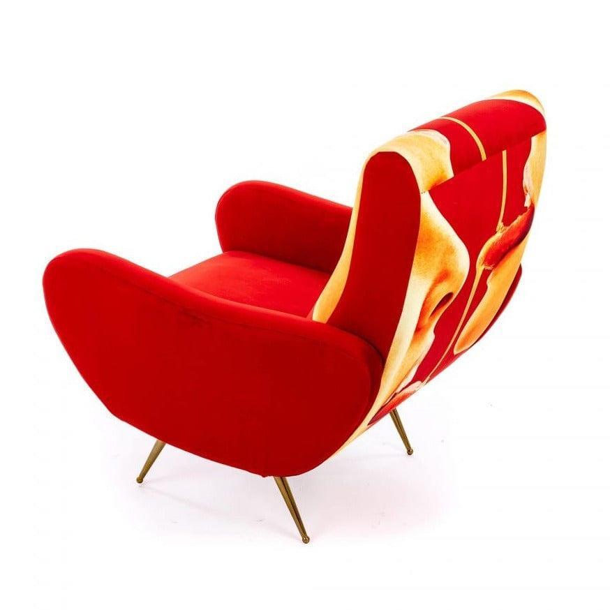 Fotel HONEY czerwony Seletti Eye on Design