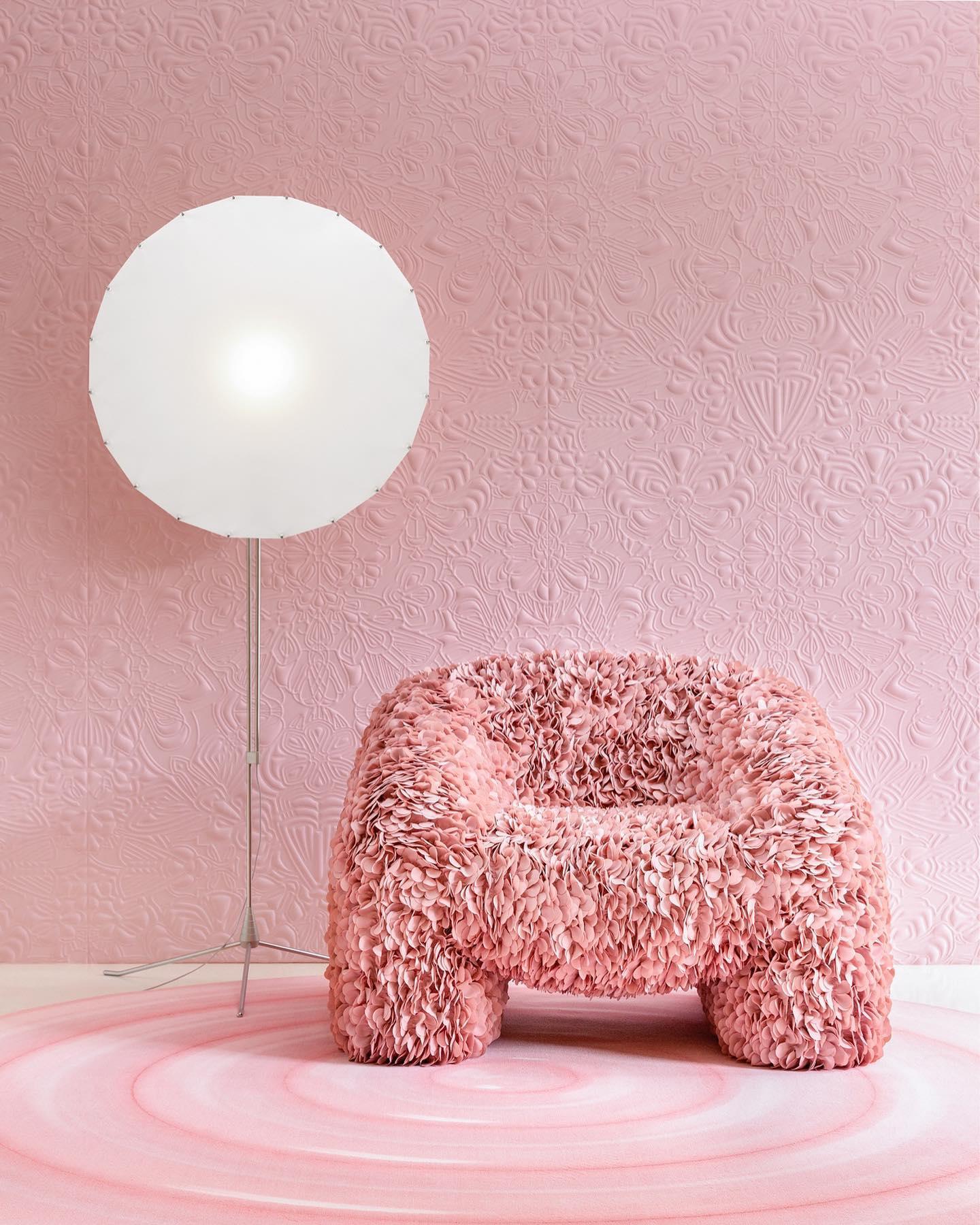 Fotel HORTENSIA płatki Moooi Eye on Design