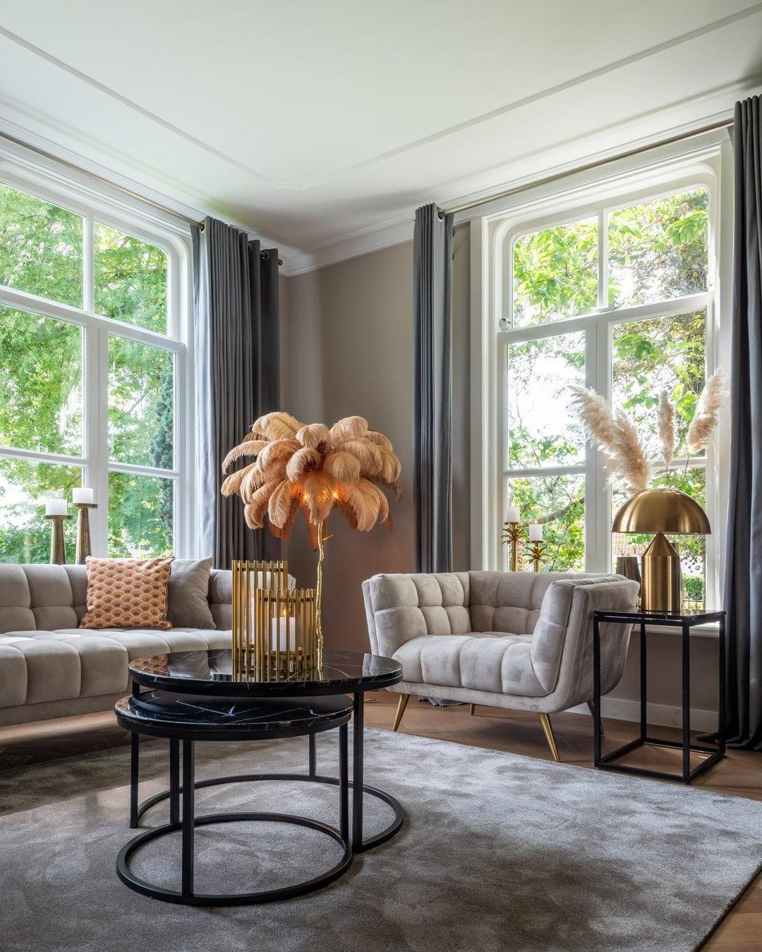 Fotel HUXLEY beżowy Richmond Interiors Eye on Design