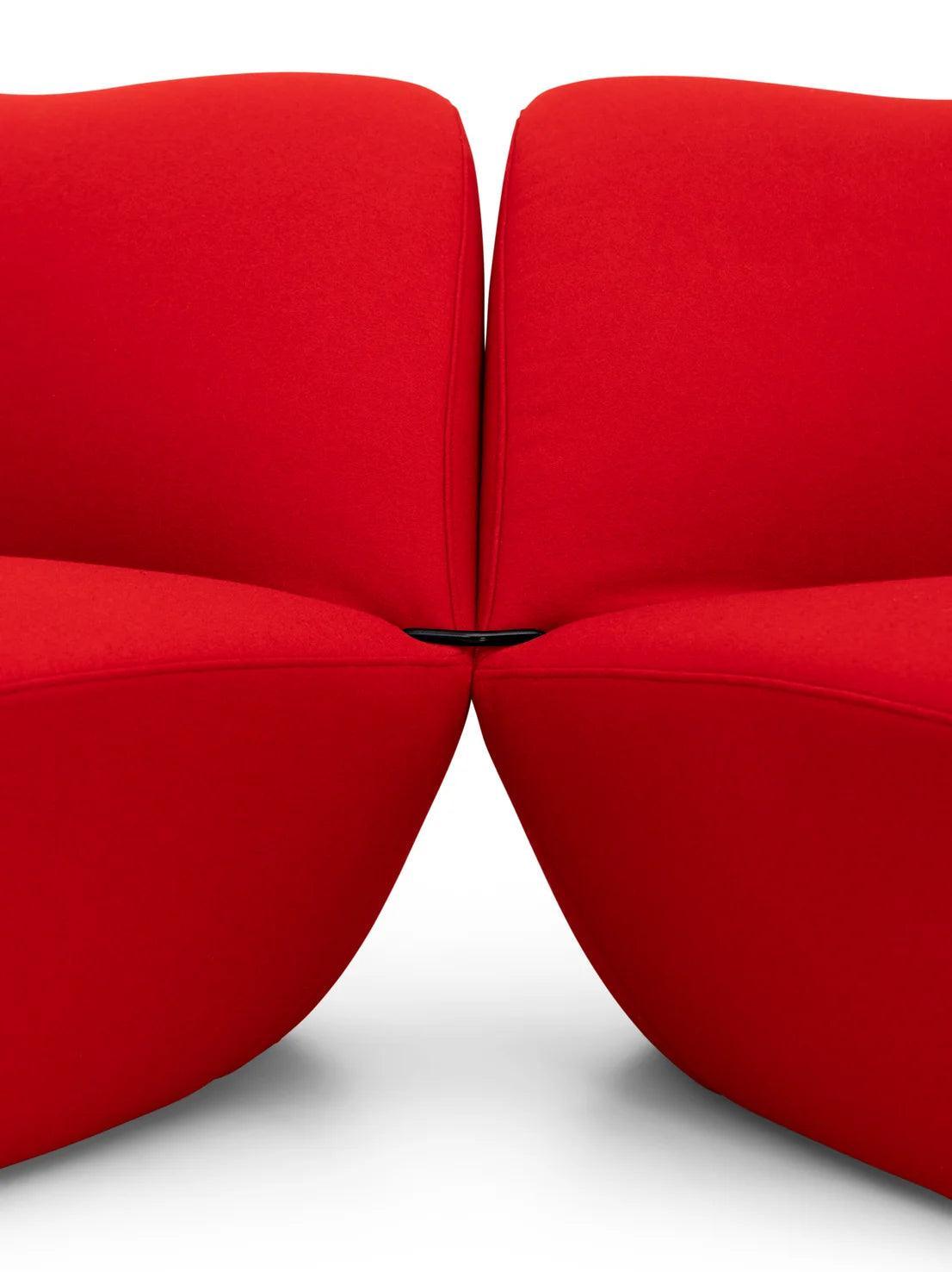 Fotel KISSS tapicerowany Moooi Eye on Design