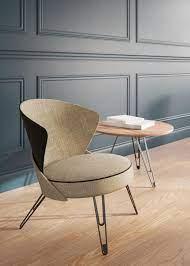 Fotel LINEAR SHORE beżowy Liu Jo Living Eye on Design