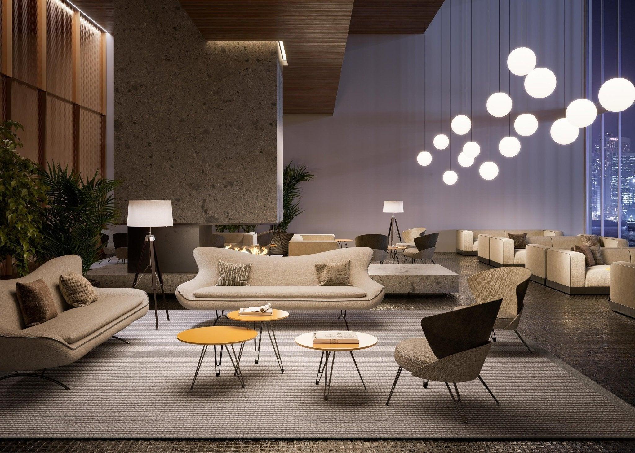 Fotel LINEAR SHORE łososiowy Liu Jo Living Eye on Design