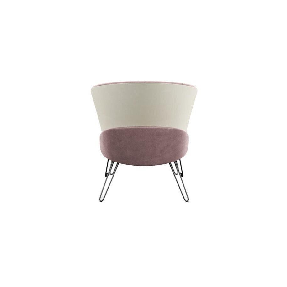 Fotel LINEAR SHORE łososiowy Liu Jo Living Eye on Design