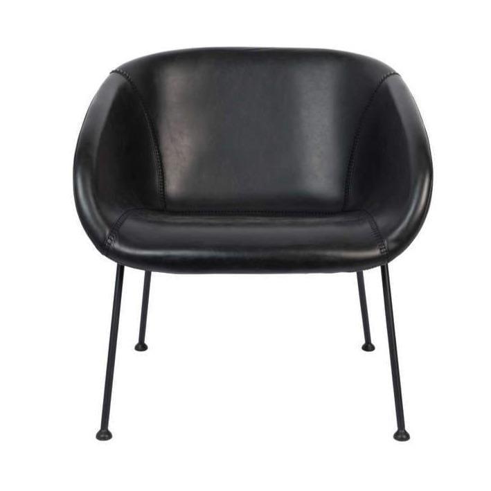 Fotel lounge FESTON czarny Zuiver Eye on Design