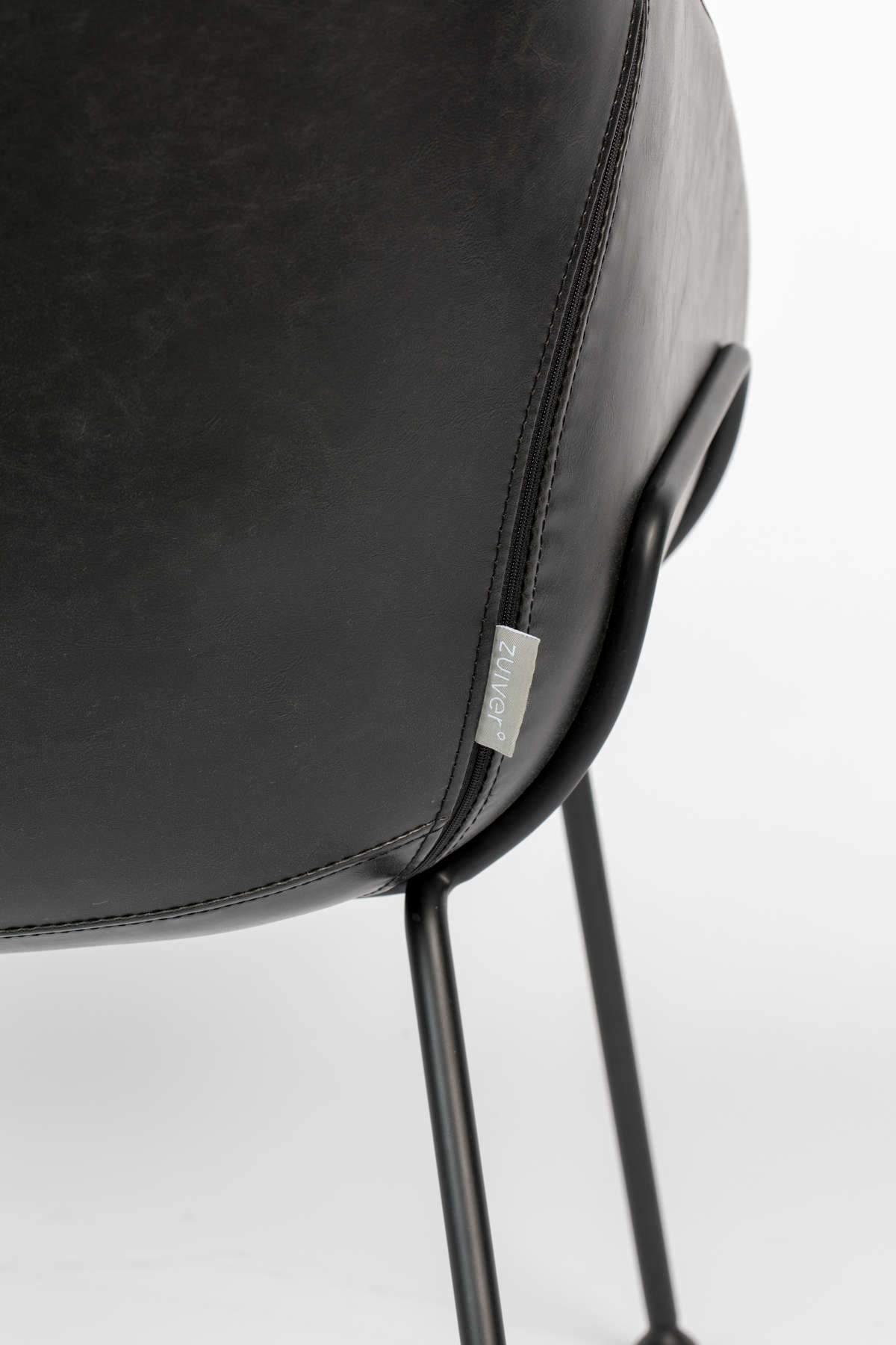 Fotel lounge FESTON czarny Zuiver Eye on Design