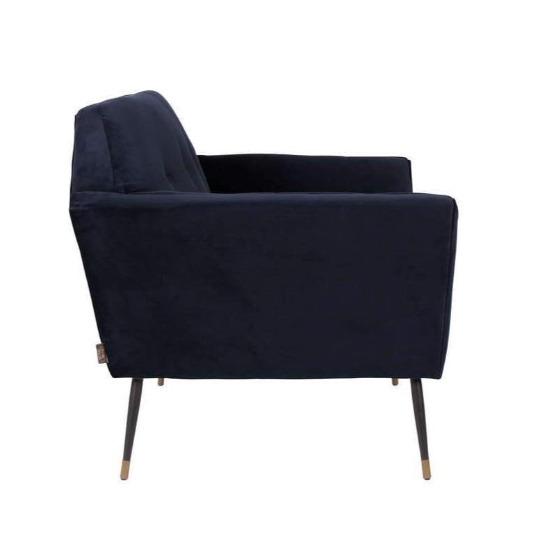 Fotel lounge KATE granatowy Dutchbone Eye on Design
