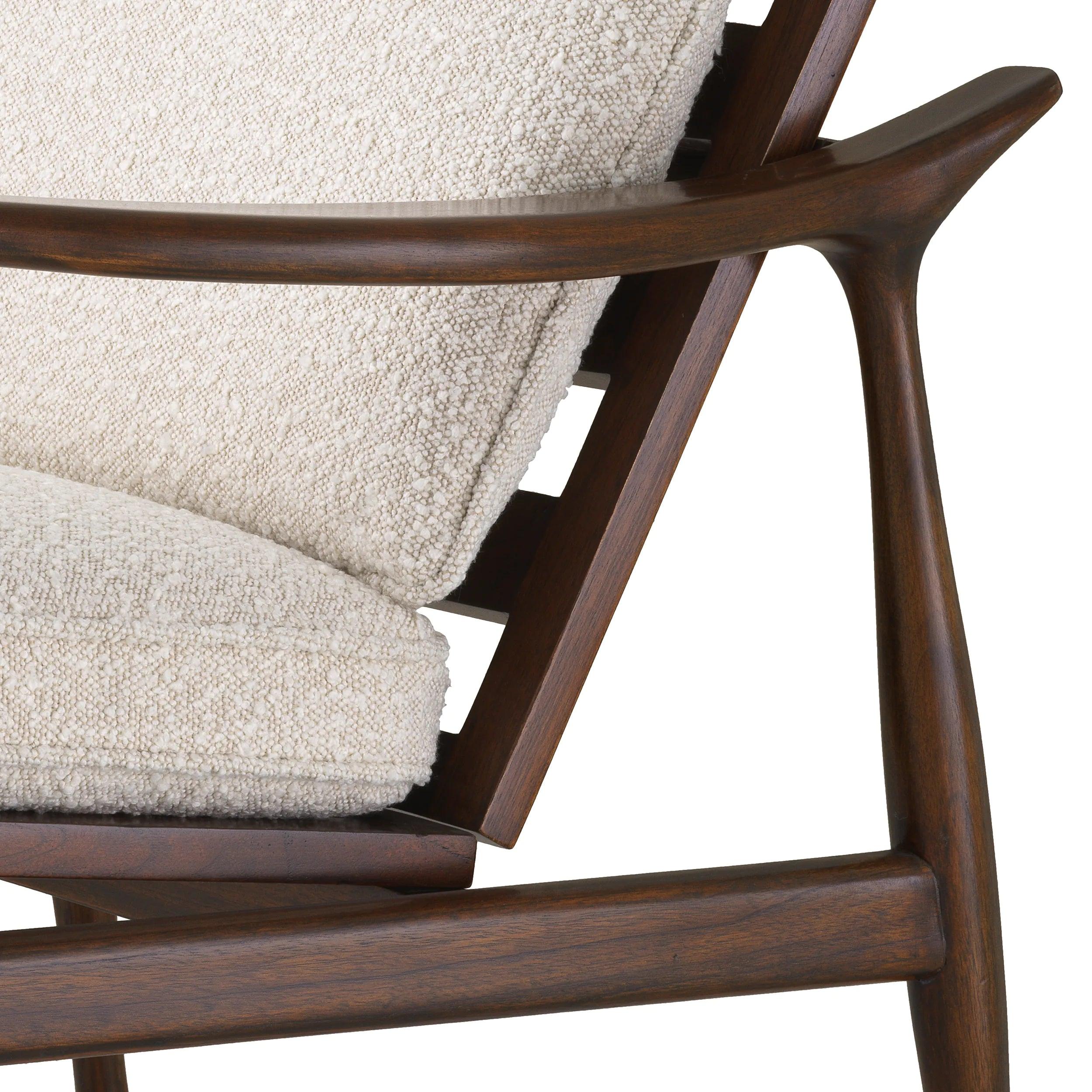 Fotel MANZO kremowy boucle Eichholtz Eye on Design