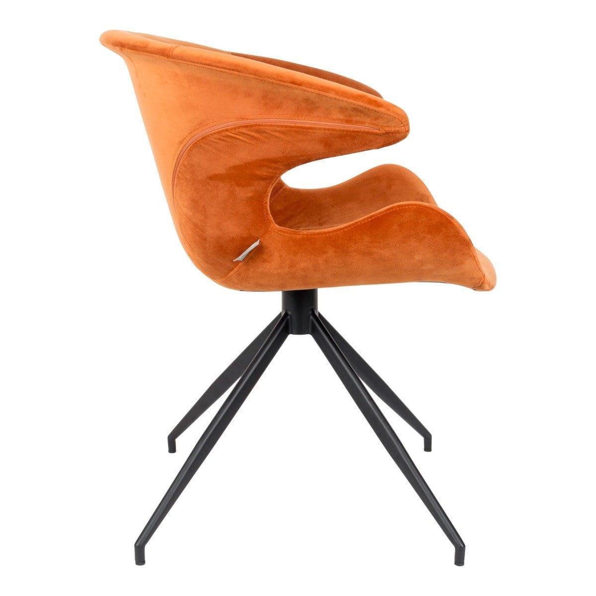 Fotel MIA pomarańczowy Zuiver Eye on Design