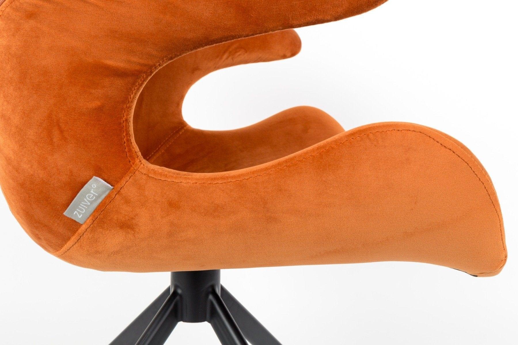 Fotel MIA pomarańczowy Zuiver Eye on Design