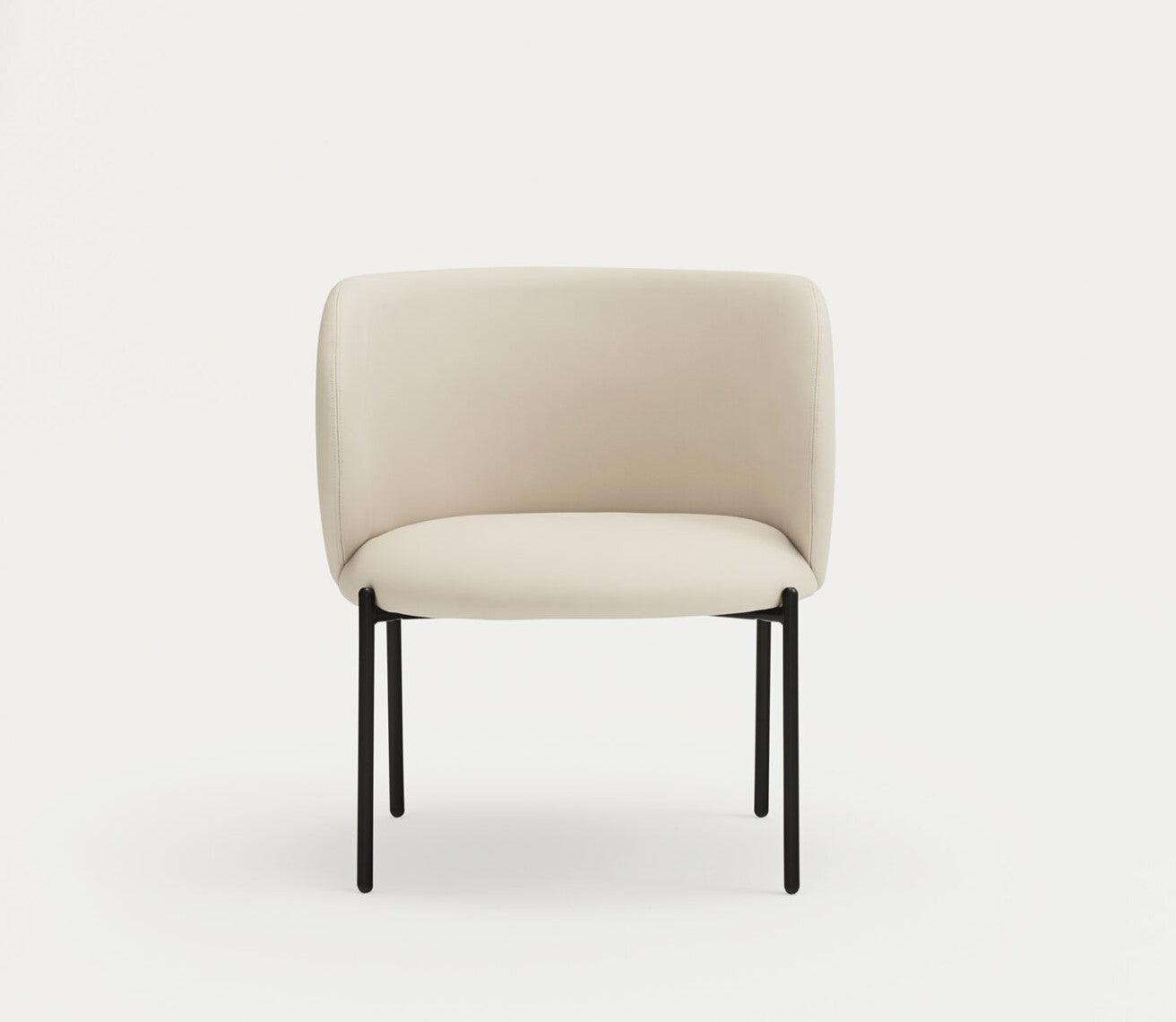Fotel MOGI beżowa ekoskóra Teulat Eye on Design