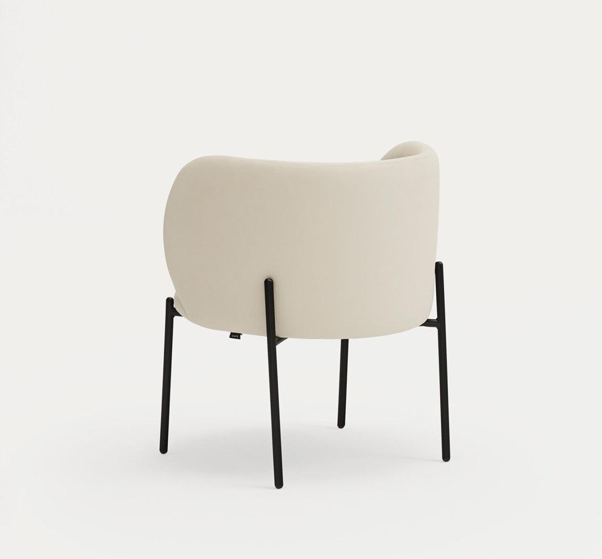 Fotel MOGI beżowa ekoskóra Teulat Eye on Design