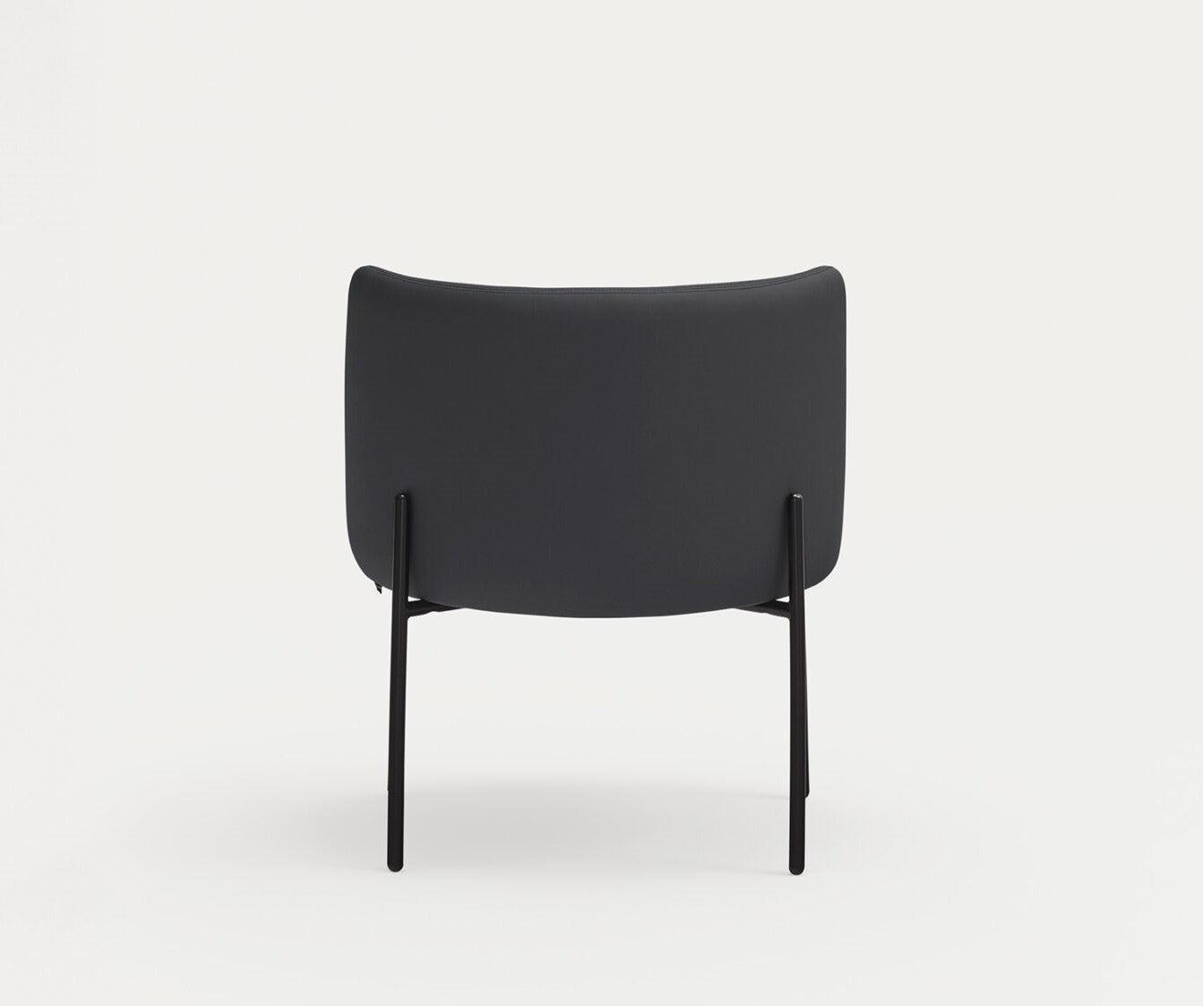 Fotel MOGI czarna ekoskóra Teulat Eye on Design