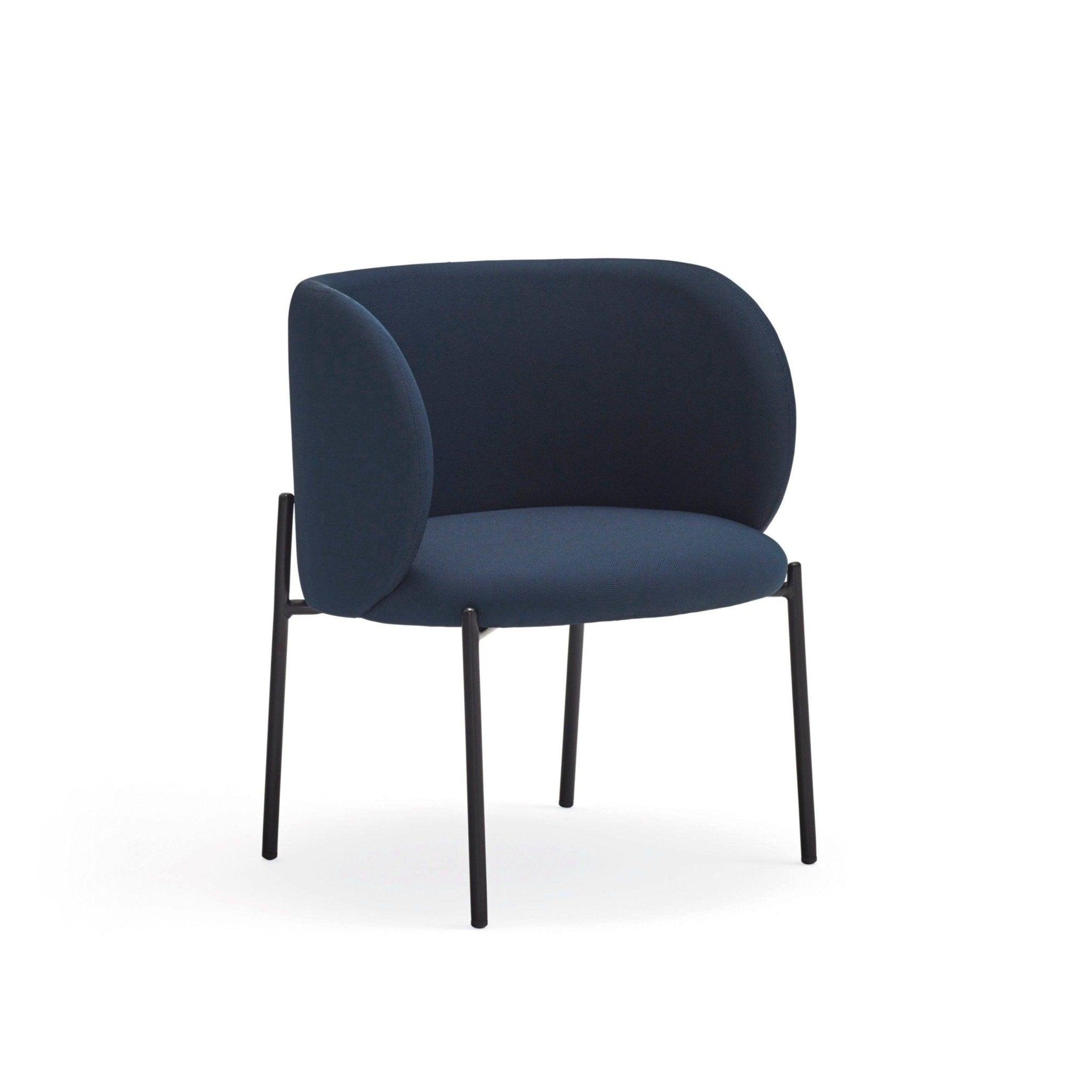 Fotel MOGI granatowy Teulat Eye on Design