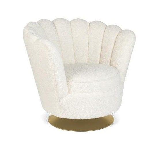 Fotel MOTHER OF ALL SHELLS TEDDY jasny beżowy Bold Monkey Eye on Design