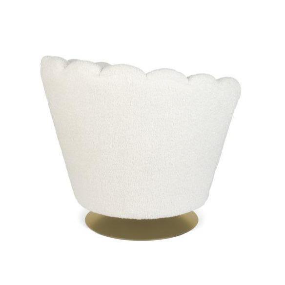 Fotel MOTHER OF ALL SHELLS TEDDY jasny beżowy Bold Monkey Eye on Design